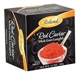 Roland Red Lumpfish Caviar , 3.5-Ounce Jars (Pack of 4)