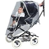 Jolly Jumper Stroller Weathershield - Fits Most Strollers - Protects Baby From Rain, Sleet, Snow & Wind - Phthalate Free