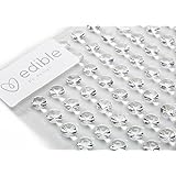 Crystal Clear 7mm Soft Edible Diamonds 100 Pack