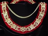Thumbnail image for Shriners Officers Masonic Freemason Collar