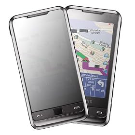 Durable Mirror Reusable LCD Screen Protector for Verizon Samsung Omnia i910 i900 Cell Phone
