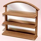 Open Shelf Display Cabinet