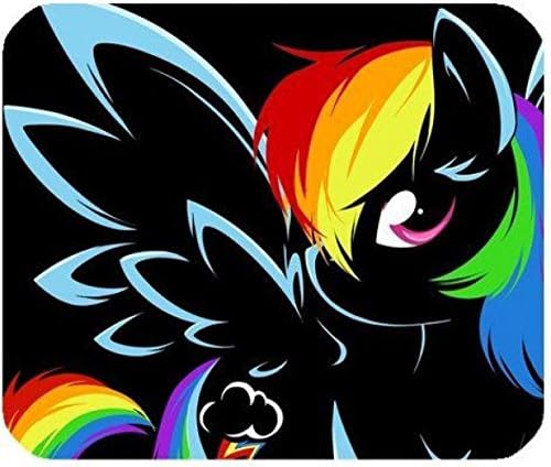 Smiling Christmas Holidays My Little Pony Mouse Pad Mouse Mat Computer Rectangular mouse pad MLP