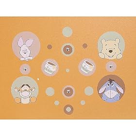 Disney Peekaboo Pooh Wall Decals