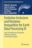 Evolution inclusions and variation inequalities for earth data processing