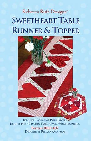 Sweetheart Runner & Topper Pattern