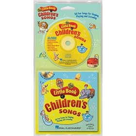 The Little Book of Children's Songs - Piano/Vocal/Guitar Songbook - Book and CD Package