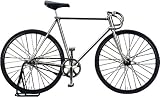 Pedal ID 1:9 Scale Bicycle Build-Up Model Silver Basic Crmo Frame Set