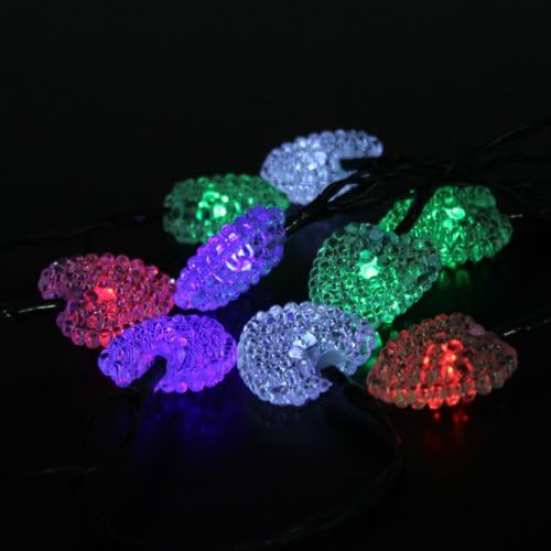 Solar 30LED Outdoor Garden Heart Shaped String Light Party Lamp Decor