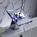 LightInTheBox Single Handle Chrome Waterfall LED Bathroom Sink Faucet (0698 -L-4003)