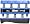 Gripmaster Hand Exerciser Blue, Light Tension (5-Pounds per Finger)