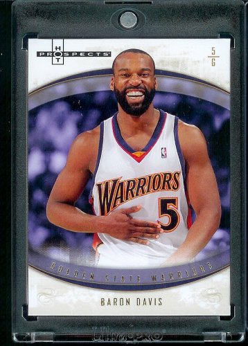 2007-08 Fleer Hot Prospects # 26 Baron Davis Golden State Warrior Basketball Card