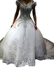 Crystals Crystal Lace Beaded Applique  Chiffon/Taffeta/Tulle  Ball Gown  Dress