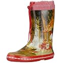Giesswein Ohlsdorf 48078, Mädchen Gummistiefel, rot