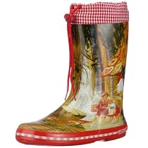 Giesswein Ohlsdorf 48078, M&auml;dchen Gummistiefel, rot