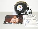 Terry Bradshaw Autographed/Hand Signed Pittsburgh Steelers Mini Helmet