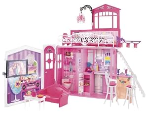 Mattel - R4186 - Maisons de poupées - Barbie Maison glamour