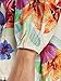 Choies Women's Floral Print Long Sleeves Romper Playsuit L Multi