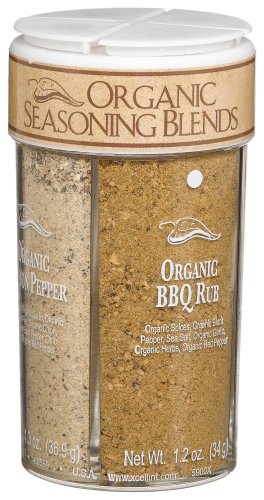 Dean Jacobs Organic Seasoning Blend, 3.8-Ounce Large Jars (Pack of 2) by Dean Jacobs