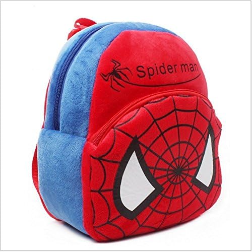 Onebest Children's Boys Girls Cartoon Animal Backpack Baby Toddler Kid's Schoolbag Shoulder Bag Kindergarten Bag Spiderman