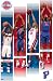 Detroit Pistons (Chauncey Billups, Richard Hamilton, Tayshaun Prince, Rasheed Wallace) Gold Wood-Mounted Sports Poster Print - 24 X 36