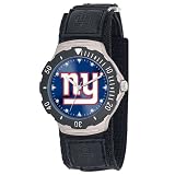 NFL Men's FDV-NYG Agent Series New York Giants Velcro Watch
