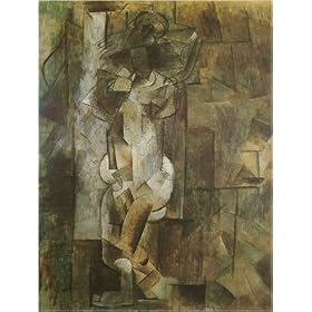 Artist Pablo Picasso Poster Print of Painting Nude 1910