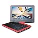 SYNAGY A29 9inch Portable DVD Player CD Player, Red