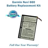 1500mAh Li-PL GPS Battery For Garmin Nuvi 600, Nuvi 610, Nuvi 610T, Nuvi 650, Nuvi 660, Nuvi 660 FM, Nuvi 670, Nuvi 680