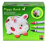 Marabu 012300087 Piggy Bank Porcelain Painter MalsetSatz