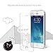 Lepow Graphene Tempered Glass Screen Protector for Apple iPhone 5 / iPhone 5S / iPhone 5C - Anti-Scratch, Bubble-Free, Reduce Fingerprint