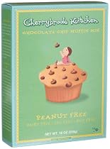 Cherrybrook Kitchen Chocolate Chip Muffin Mix, Peanut Free!, 18-Ounce Boxes (Pack of 6)