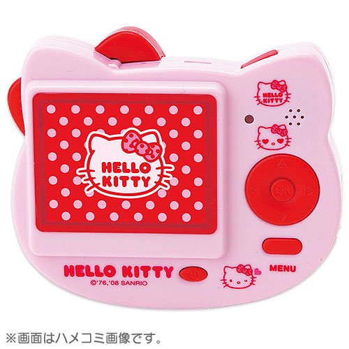 Cover image : ハローキティ フェイス形デジタルカメラ(ピンク)