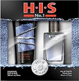H.I.S No.1 man Geschenkset (50 ml EdT + 200 ml Showergel)