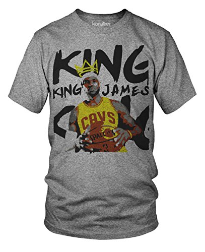 King James Iconic Basketball Oversized Lebron James T-Shirt