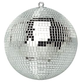 Silver 200 mm Lightweight Mirror Ball