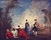 Antoine Watteau (The embarrassed application) Art Poster Print - 11