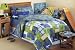 Ride The Wave Teen Boys Bedding, Twin Quilt Set