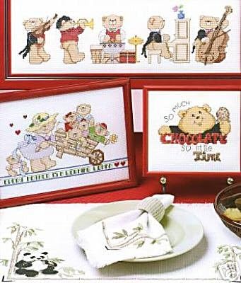 Bears (Donna Kooler) - Cross Stitch Pattern