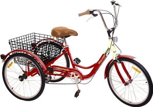 Komodo Cycling 24", 6-speed Adult Tricycle #7002
