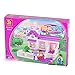 Sluban Girl's Dream Honey Cabin 193 Piece Set Lego Compatible