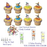 Pooh & Friends Cakes(# pcp1a) - Do-It-Yourself Cupcake Package 1 - 25 Total Pieces