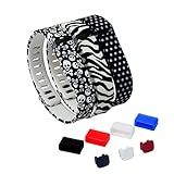 DigiHero 3 pcs Large Size Wristbands Replacement Band With Clasps for Fitbit FLEX Only /No tracker/ Wireless Activity Bracelet Sport Wristband Fitbit Flex Bracelet Replacement Arm Band Armband