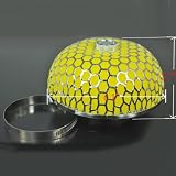 New Yellow Universal Racing Car Automotive High Flow Air Intake Breather Filter 3.0