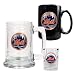 New York Mets MLB 15oz Tankard, 15oz Ceramic Mug & 2oz Shot Glass Set - Primary Logo by Great American Products