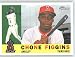 Chone Figgins / Los Angeles Angels - 2009 Topps Heritage Card # 382 - MLB Baseball Trading Card in Screwdown!