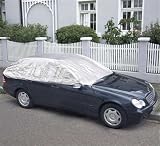 Zoom Produkt-Bild: Auto-Halbgarage PE mit Aluminium&uuml;berzug (L/XL) LxBxH/cm = 3,20x1,60x0,50