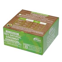 aFire 0310U 7-Pound 100-Percent Natural Coconut Charcoal, Green