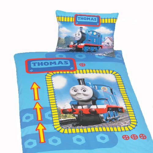 Herding, 2688 3 5063, Kinderbettw&Atilde;&curren;sche "Thomas und seine Freunde", ( Baby Best ), Gr&Atilde;&para;&Atilde;Ye: 40/60 cm + 100/135 cm, Biber
