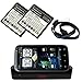 EVOPower USB Dual Dock Cradle Desktop Charger with 2nd Battery Charging Slot + 2 Standard Battery + Bluemall Strap for T-Mobile HTC Sensation 4G EVOPower USB Dual Dock Cradle Desktop Charger with 2nd Battery Charging Slot + 2 Standard Battery + Bluemall Strap for T-Mobile HTC Sensation 4G